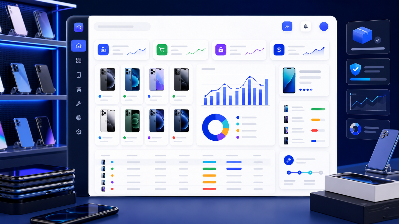 2nd Hand Mobile Inventory Management Software